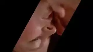 فتاة سودانية غريبة في إيلاج مزدوج