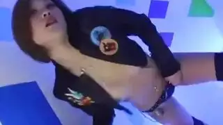 الكرة لعق الديك ضخمة