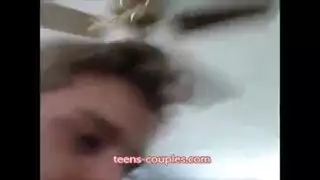 شباب الكلية يختنقون على أعضاء ذكورية ضخمة