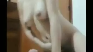 زوجان عربيان في شريط جنسي منزلي مثير