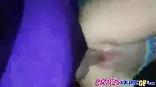 حلوة أرجنتينية تمص وتنكح قضيب أسود ضخم بوضعية كلابية