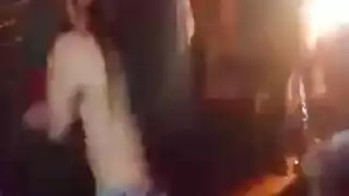 رقصة كباريه عارية تتحول إلى جنس جماعي مع عاهرة مصرية