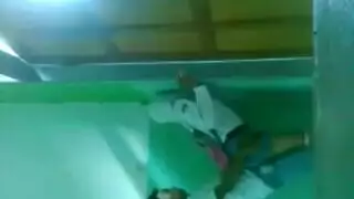 ضربة جنسية خفية في المدرسة: تسجيل جنس شرجي عنيف لطالبة محجبة