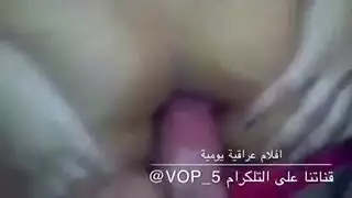 حركة شرجية شديدة تنتهي بقذف على الوجه ومني على المؤخرة