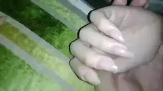 صديقة نعسان تتوسل للمزيد جلسة إباحية شديدة